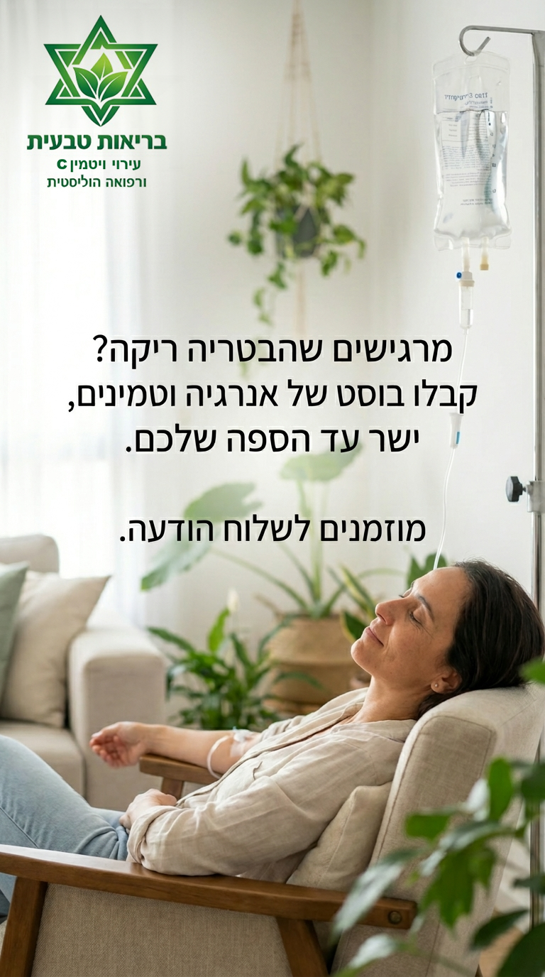 סטורי יומי של המותג בריאות טבעית עירוי ויטמינים ורפואה הוליסטית